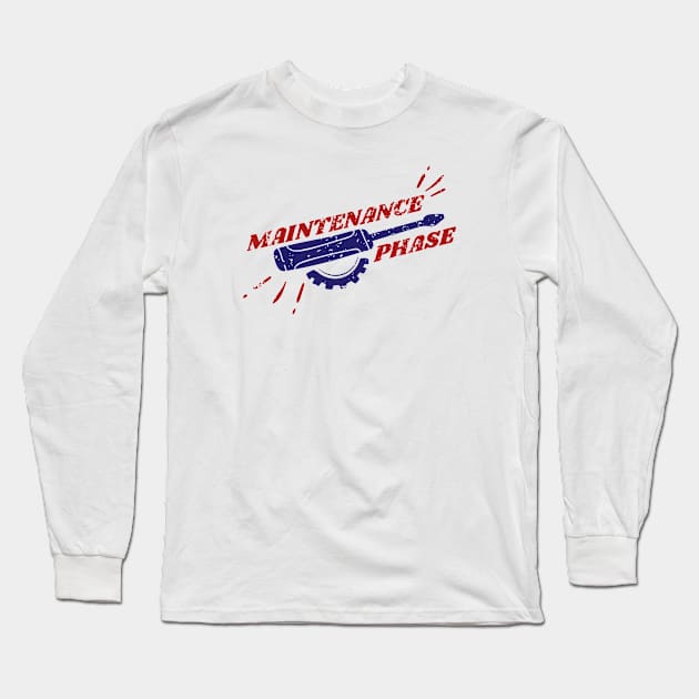 Maintenance Phase Retro Long Sleeve T-Shirt by moslemme.id